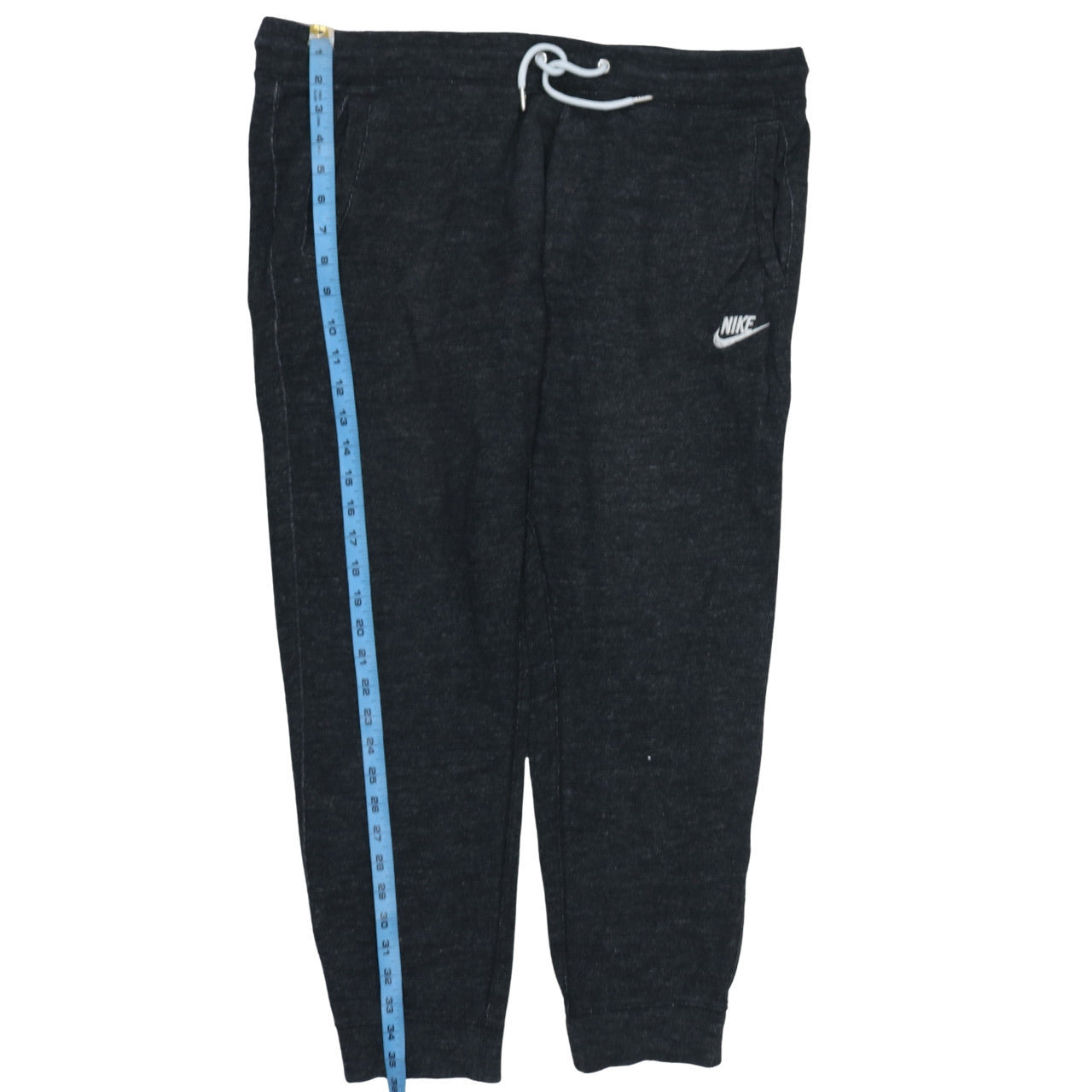 Nike Men's Black Cotton Jogger Trousers Size L