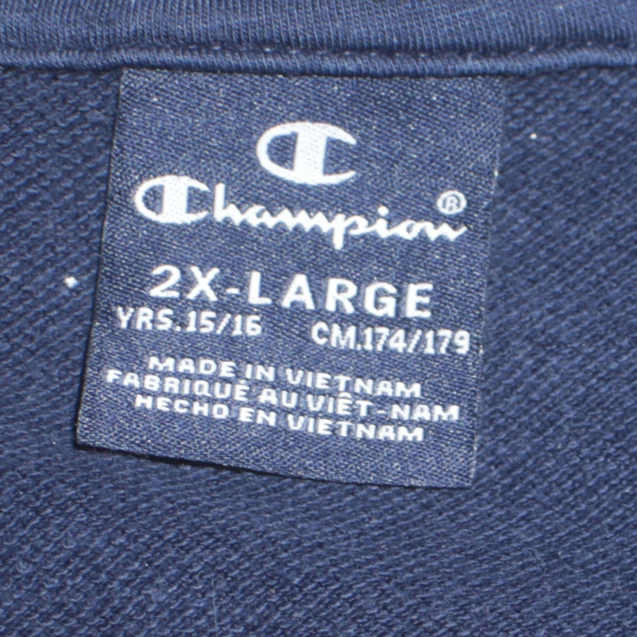 Champion Boys Blue Full Zip Colourblock Sweatshirt 15-16 Years