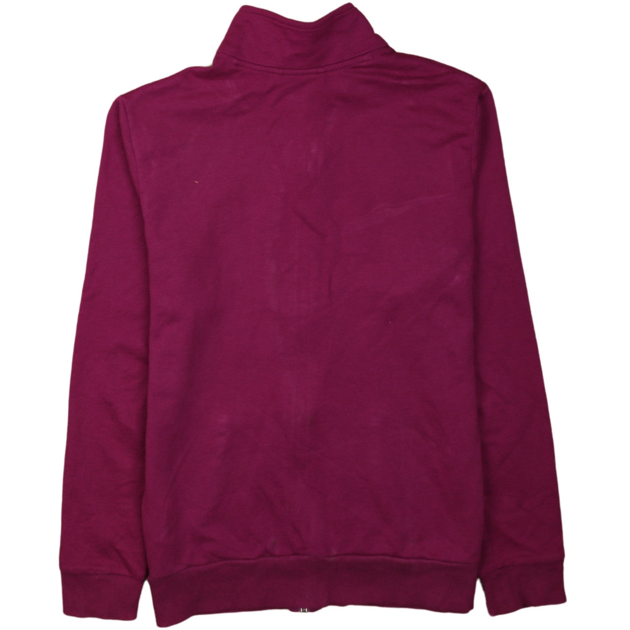Puma Womens Purple Full Zip Sweatshirt Size 12 Classic Fit