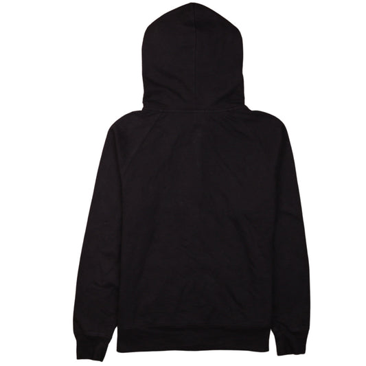 GAP Womens Black Full Zip Hoodie Medium Cotton Blend Casual