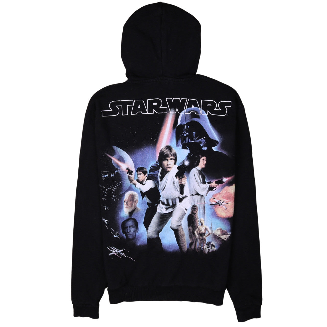 ASOS Design Star Wars Black Pullover Hoodie Men's XS Graphic