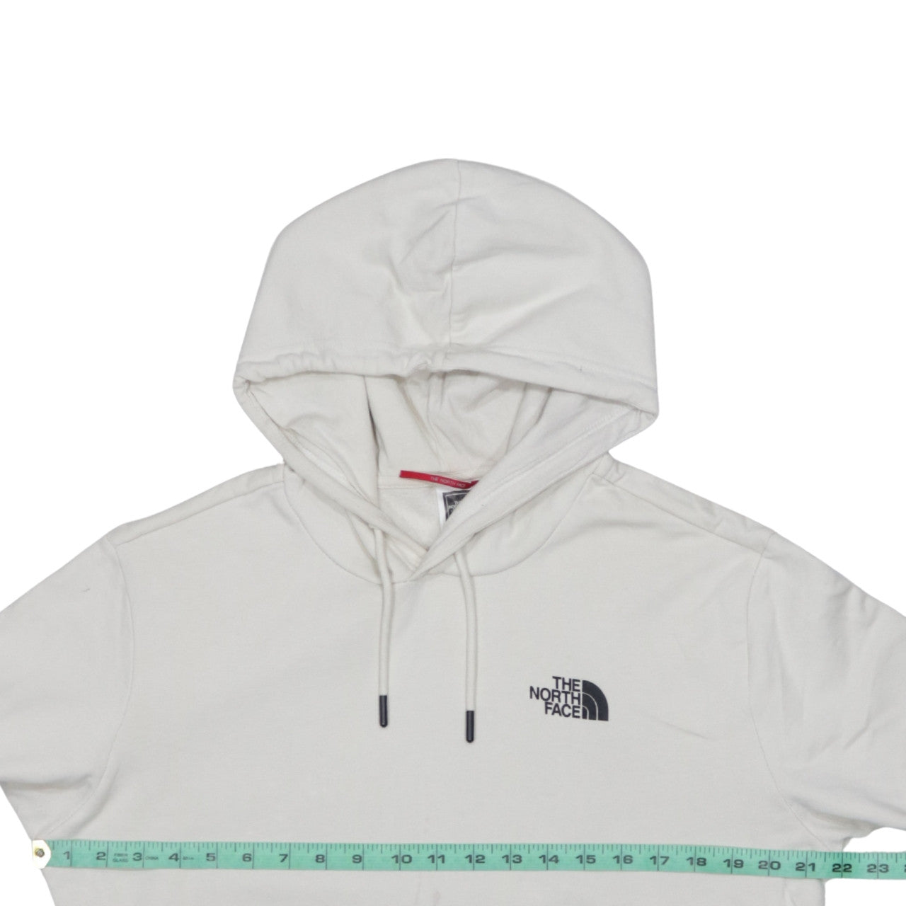 The North Face Men’s White Pullover Hoodie M Logo Outdoor Style
