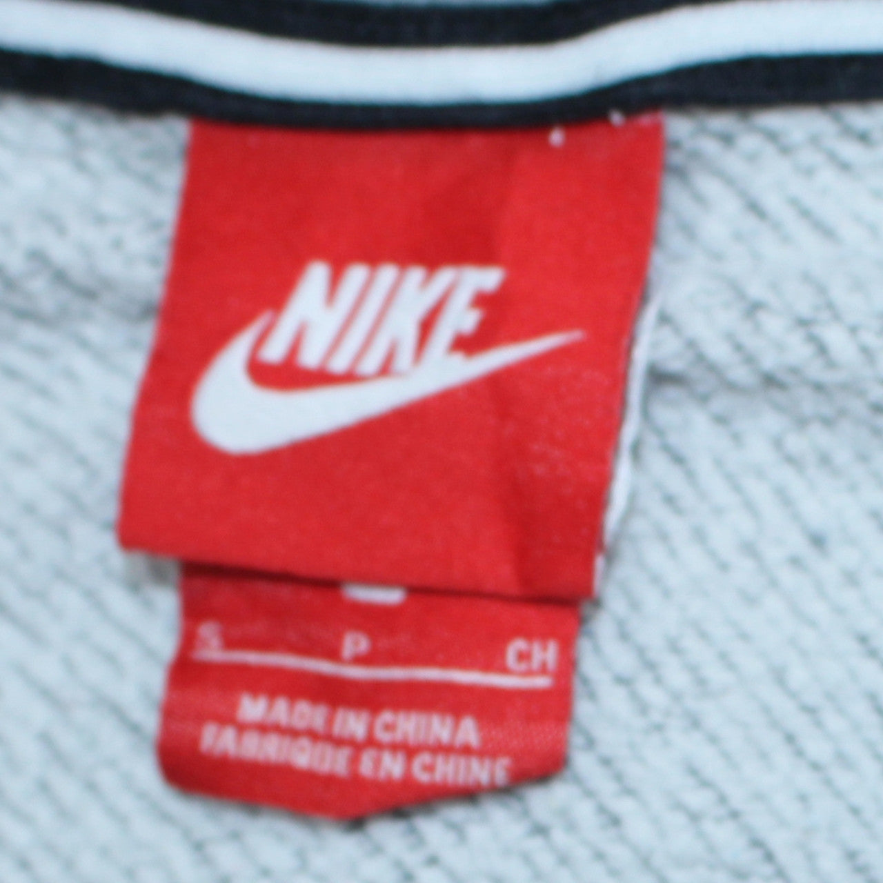 Nike Men's Grey Full Zip Hoodie Small Regular Fit Sportswear