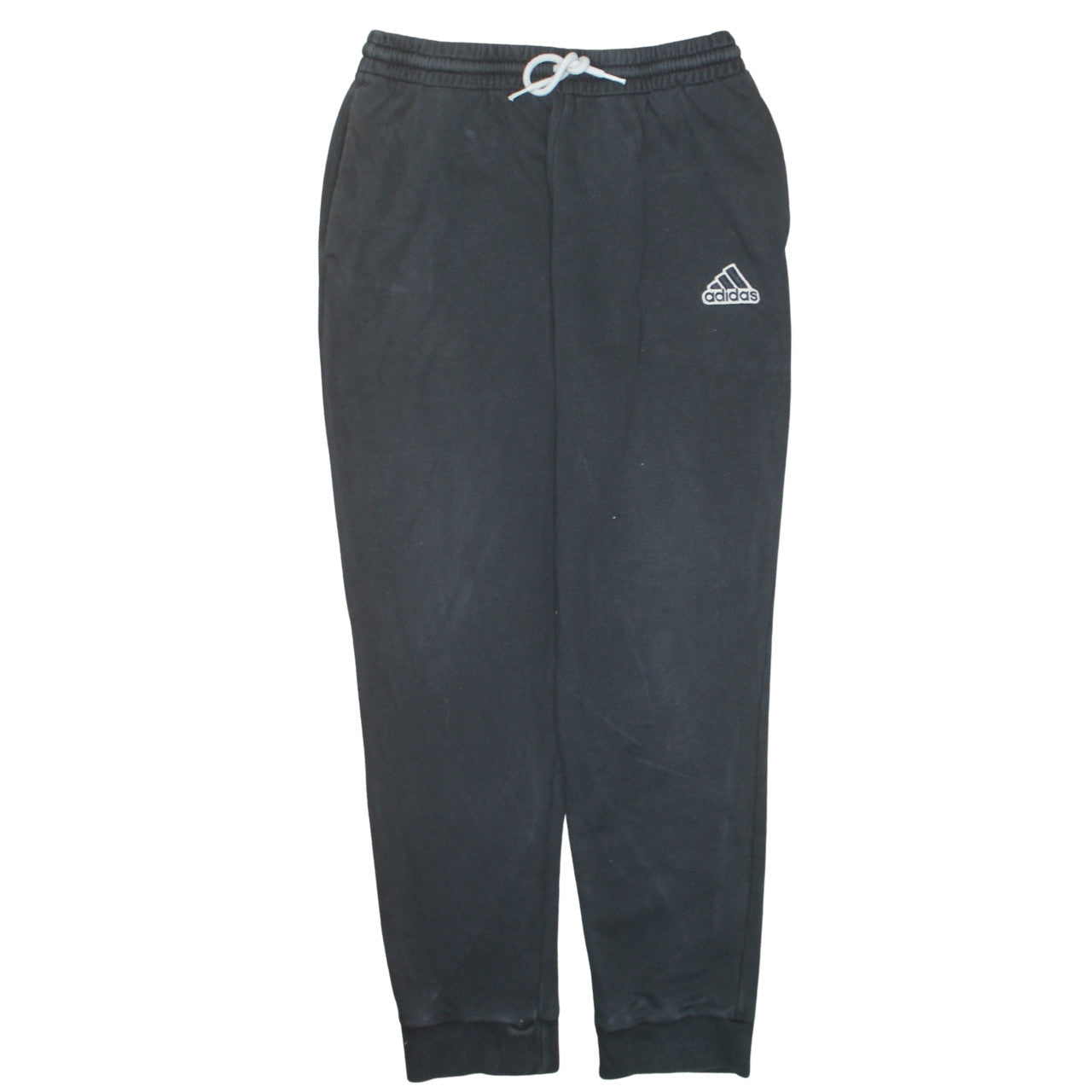Adidas Men's Black Regular Fit Sweatpants L Tapered Joggers