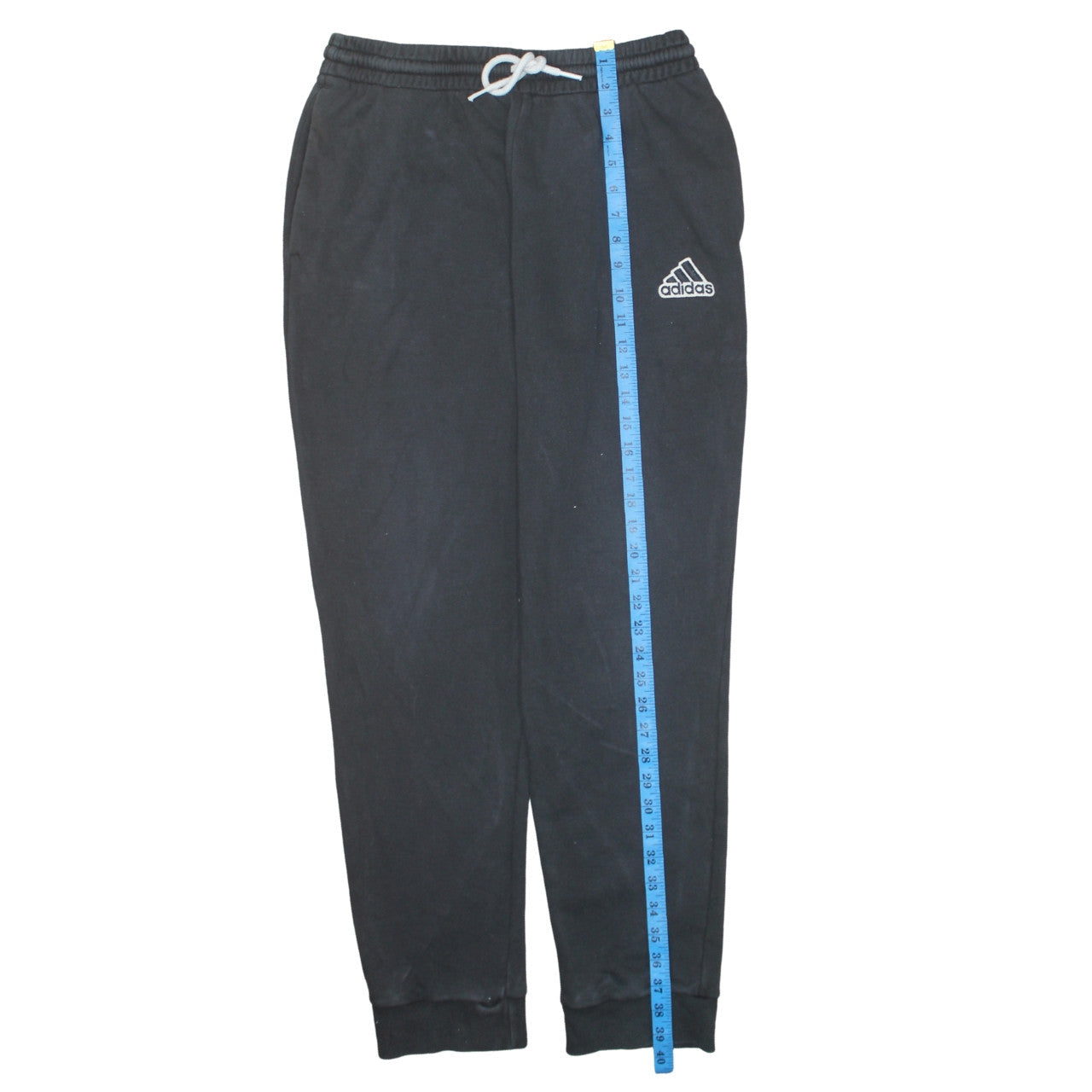 Adidas Men's Black Regular Fit Sweatpants L Tapered Joggers