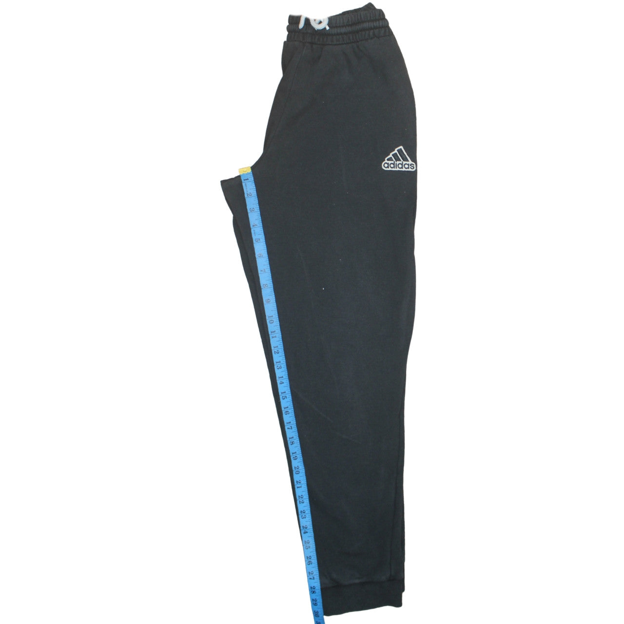 Adidas Men's Black Regular Fit Sweatpants L Tapered Joggers