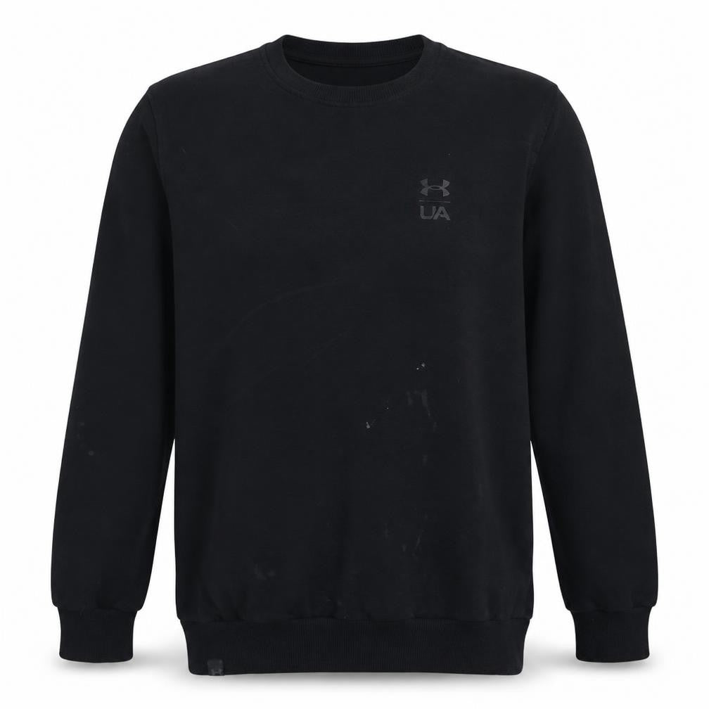 Under Armour Mens Black XL Pullover Crew Neck Sweatshirt