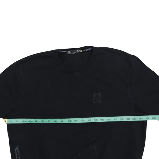 Under Armour Mens Black XL Pullover Crew Neck Sweatshirt