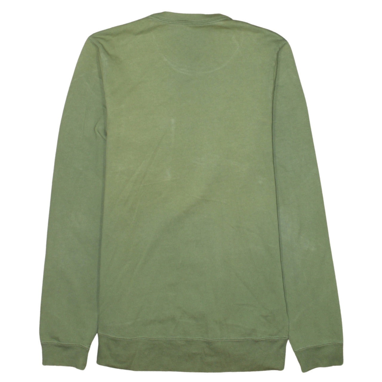Nike SB Men's Green Cotton Crew Neck Sweatshirt Size S