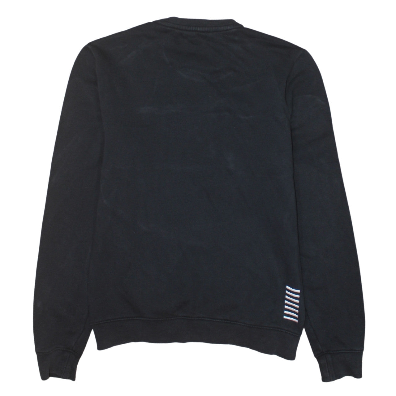 Emporio Armani EA7 Men's Black Logo Sweatshirt M Pullover
