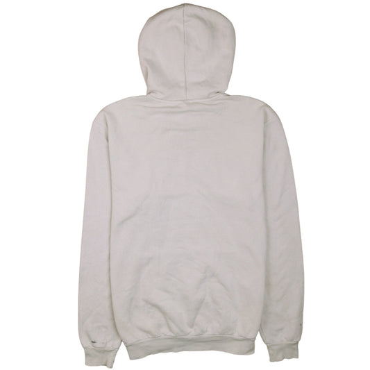 adidas Men's Beige Pullover Hoodie S Regular Fit Fleece Sportswear