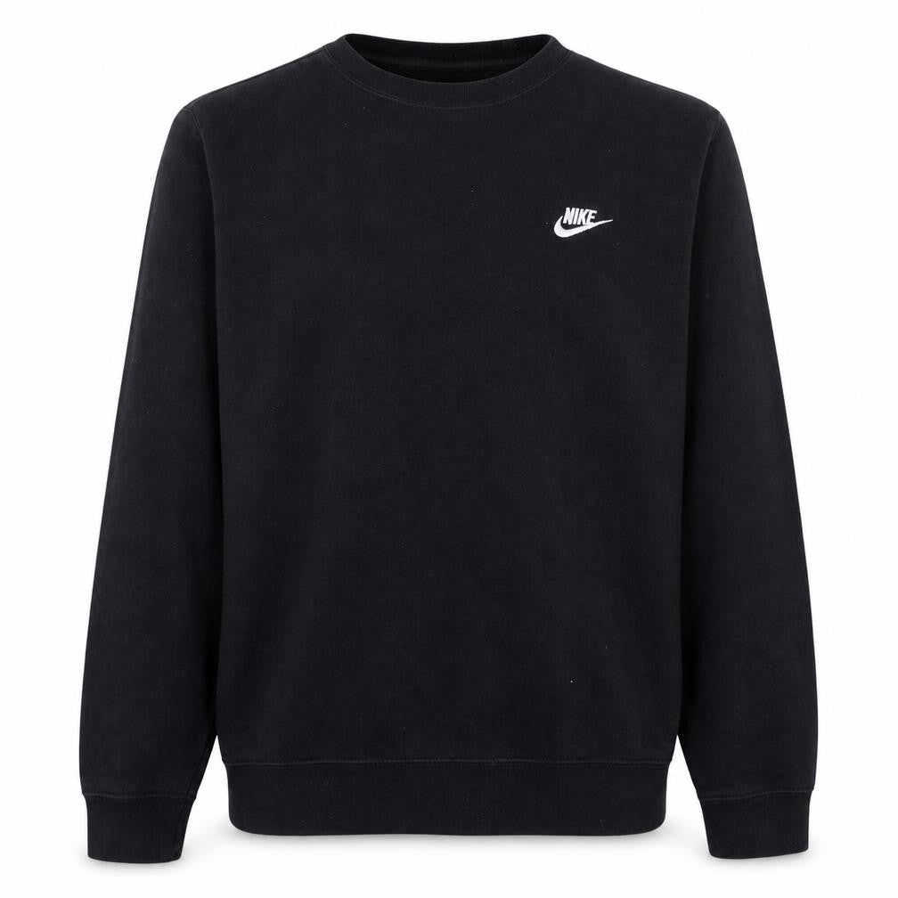 Nike Men's Black Pullover Crew Neck Sweatshirt M Regular Fit
