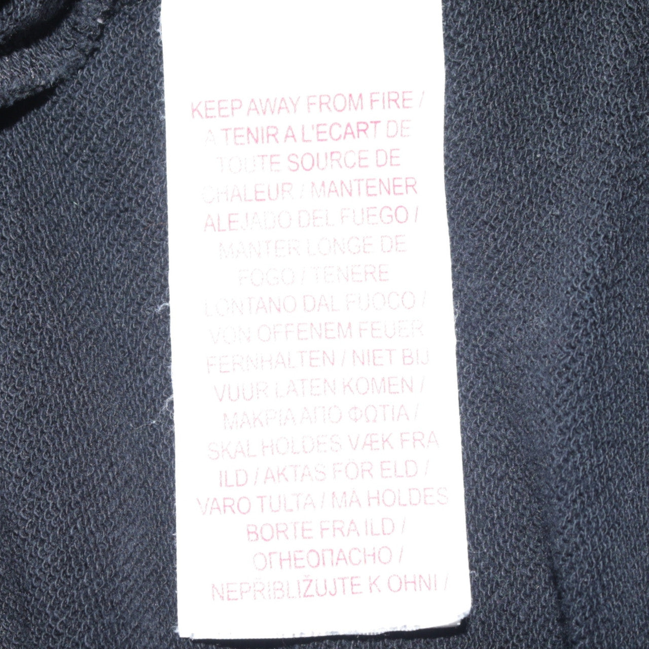 Nike Boys Black XL Pullover Hoodie with White Logo and Kangaroo Pocket