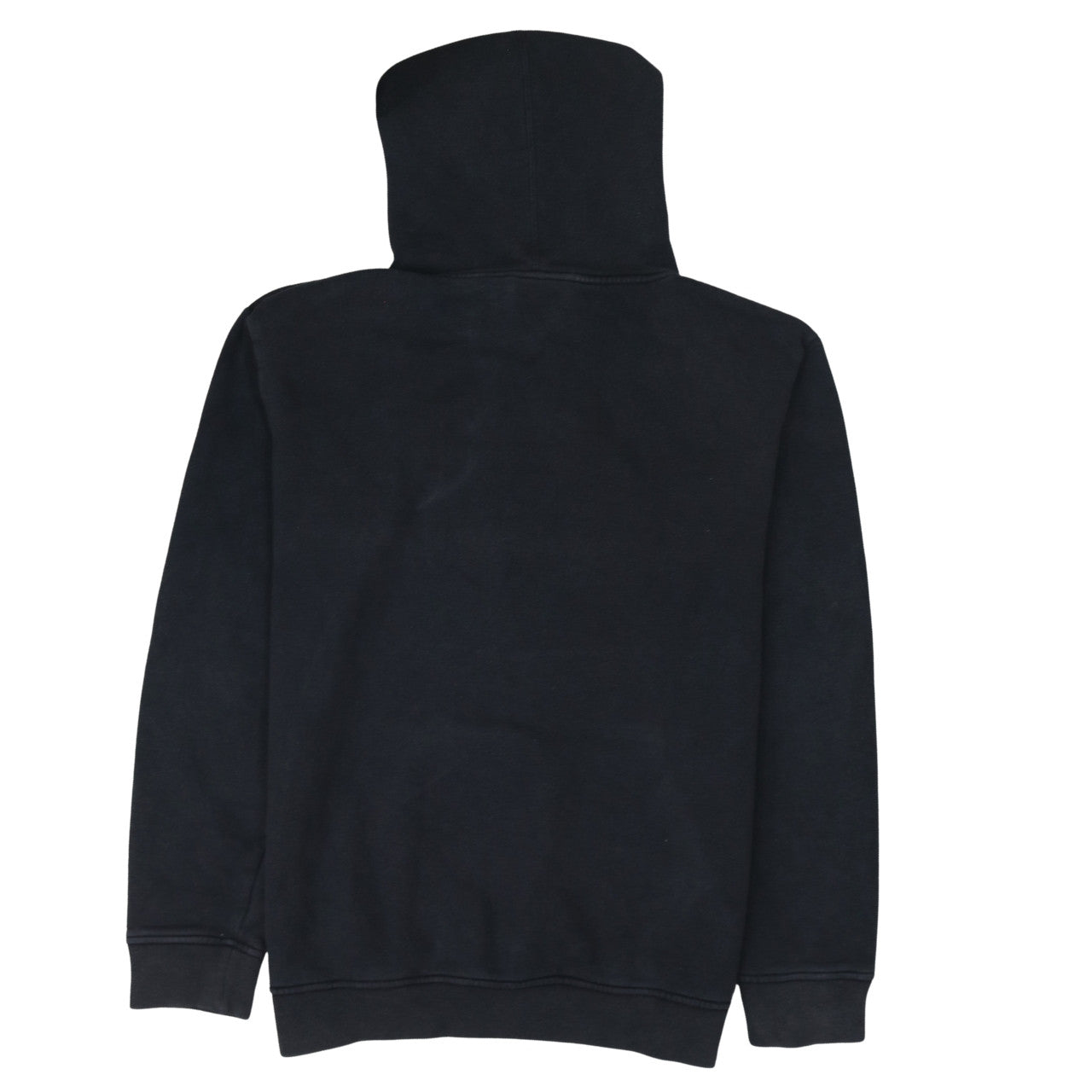 Adidas Men’s Black Pullover Hoodie Size L Trefoil Logo Fleece Sweatshirt