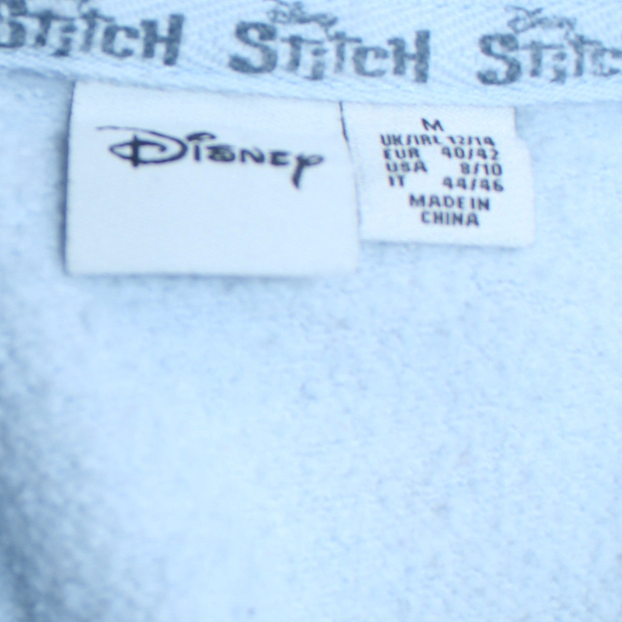 Primark Disney Stitch Blue Sweatshirt Women’s Size M 12/14 Pullover