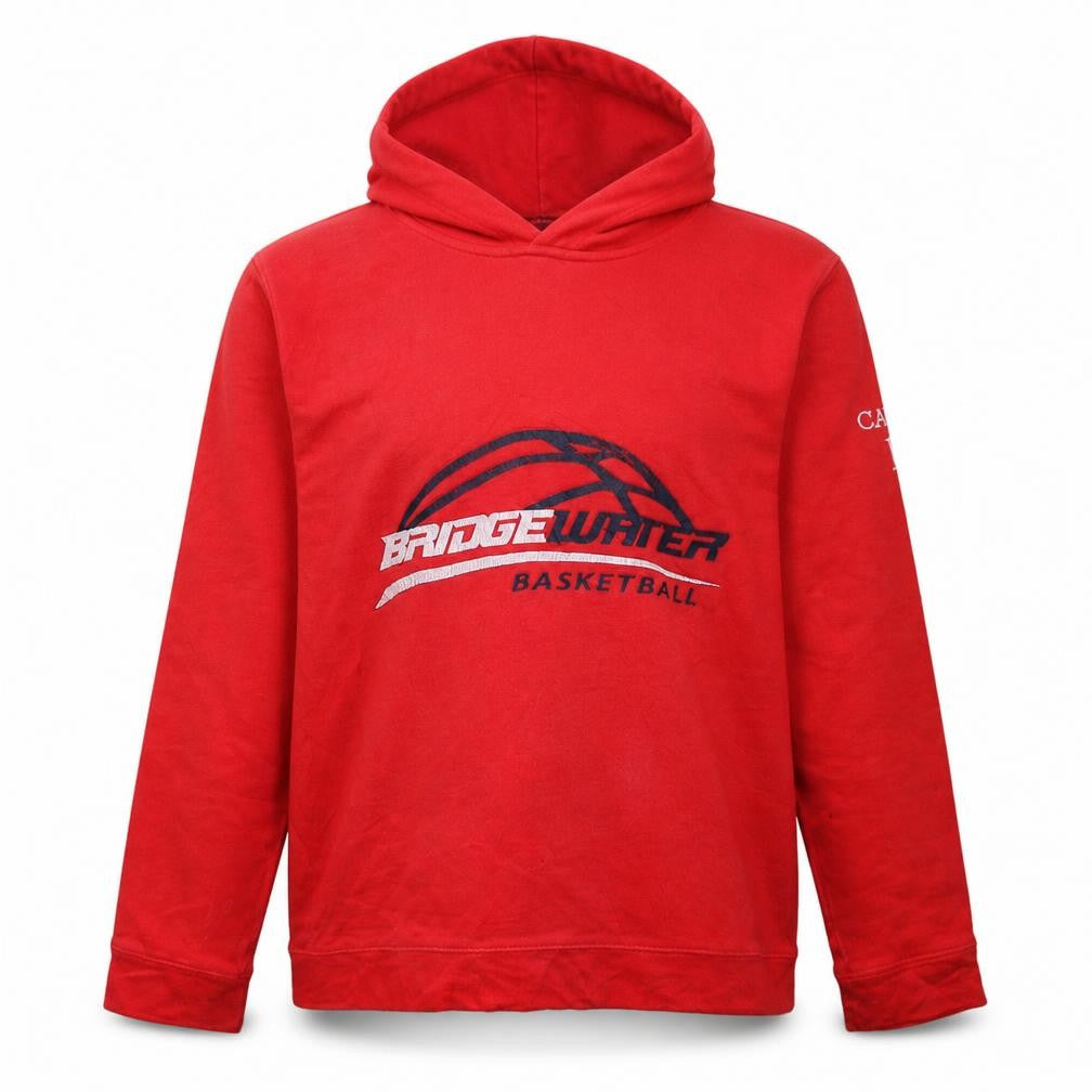Under Armour Boys Red Pullover Hoodie Bridgewater Basketball YLG