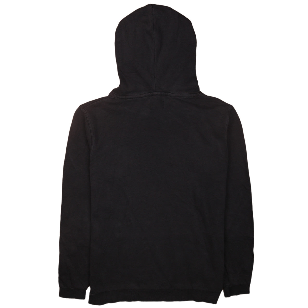 Fila Mens Black Pullover Hoodie XS Regular Fit Cotton Blend
