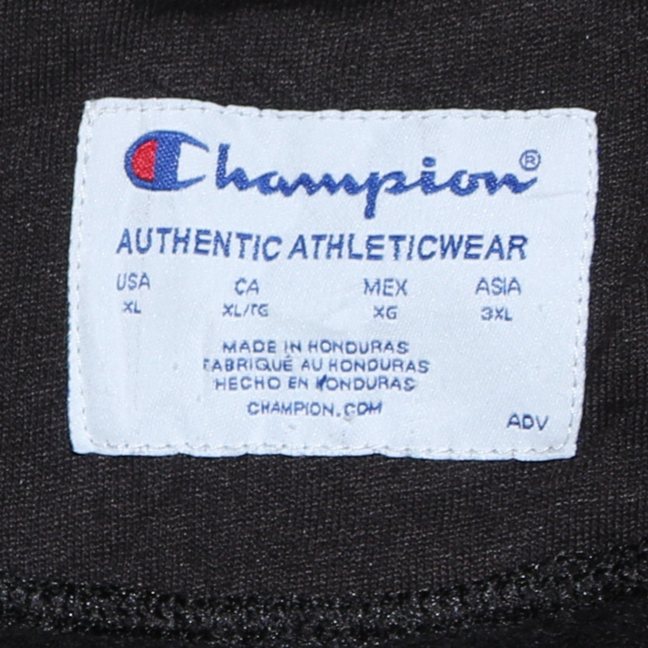Champion Men's Black XL Crew Neck Pullover Sweatshirt