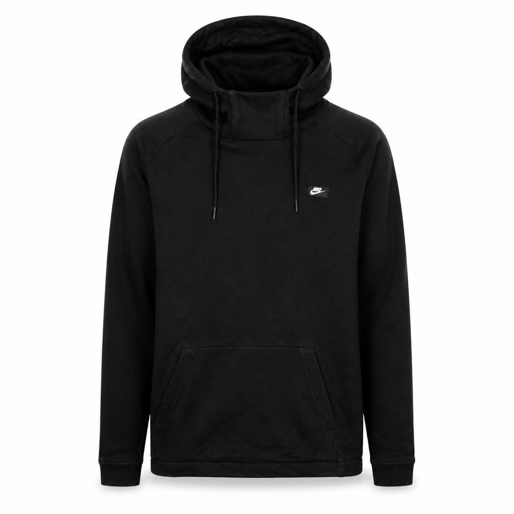 Nike Men's Black Pullover Hoodie M Regular Fit Fleece
