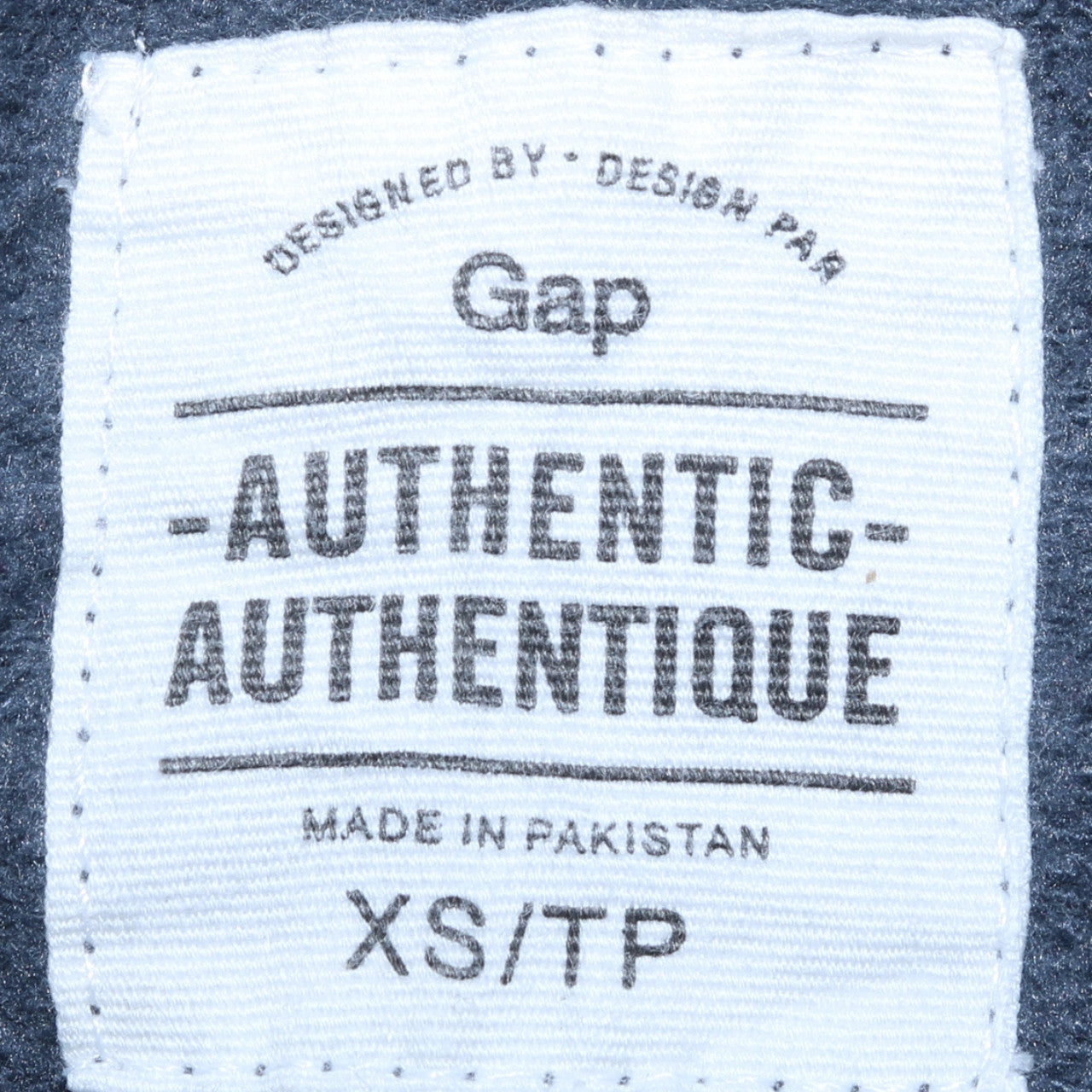 GAP Men's Grey Full Zip Hoodie XS Logo Fleece Sweatshirt