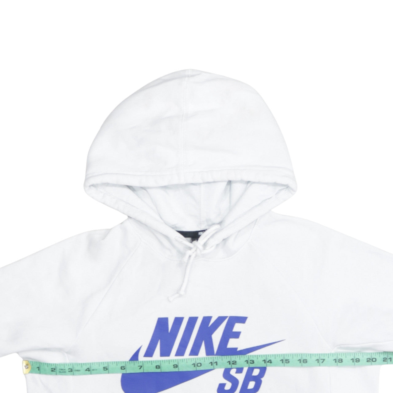 Nike SB Men's White Pullover Hoodie XS Regular Fit Skate Sweatshirt