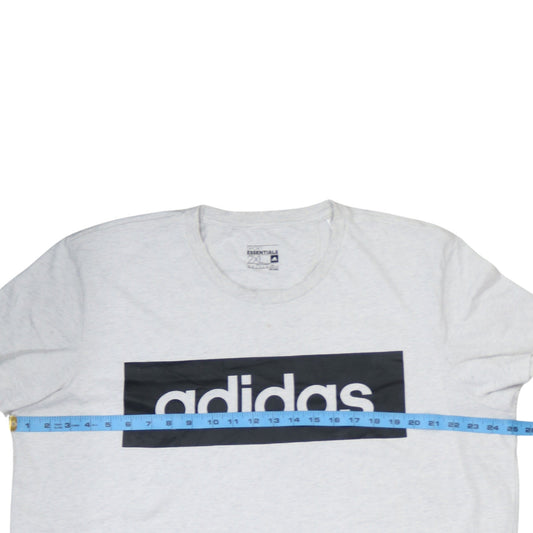 adidas Men’s Grey 2XL Sports Essentials Crew Neck T-Shirt