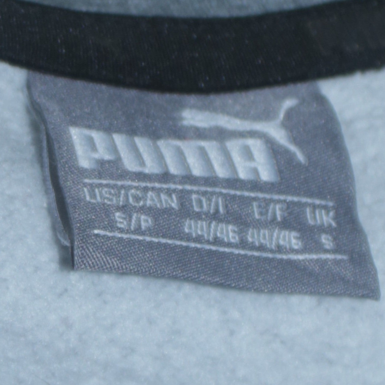 Puma Men's Grey Crew Neck Pullover Sweatshirt Size S Regular