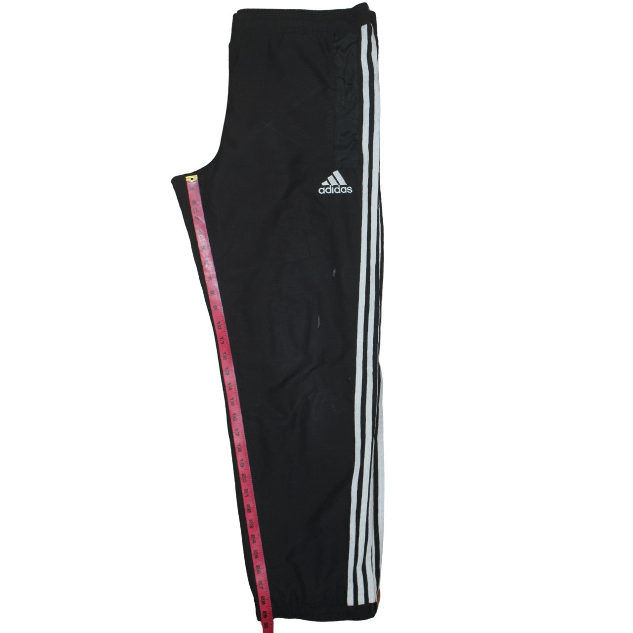 Adidas Men's Black L Track Pants Jogger Trousers Breathable Elastic Waist