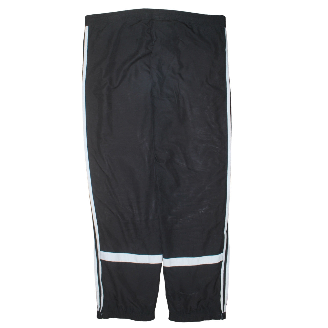 Adidas Men's Black L Track Pants Jogger Trousers Breathable Elastic Waist