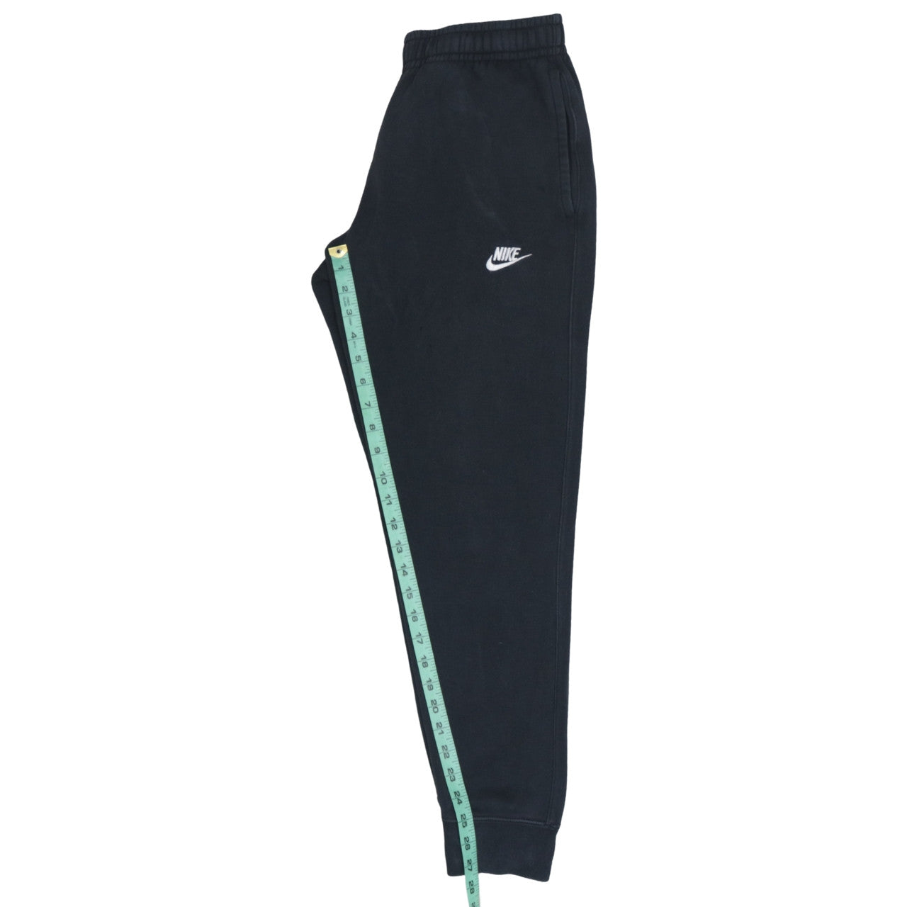 Nike Men's Black Jogger Sweatpants Size S Fleece Tapered Trousers