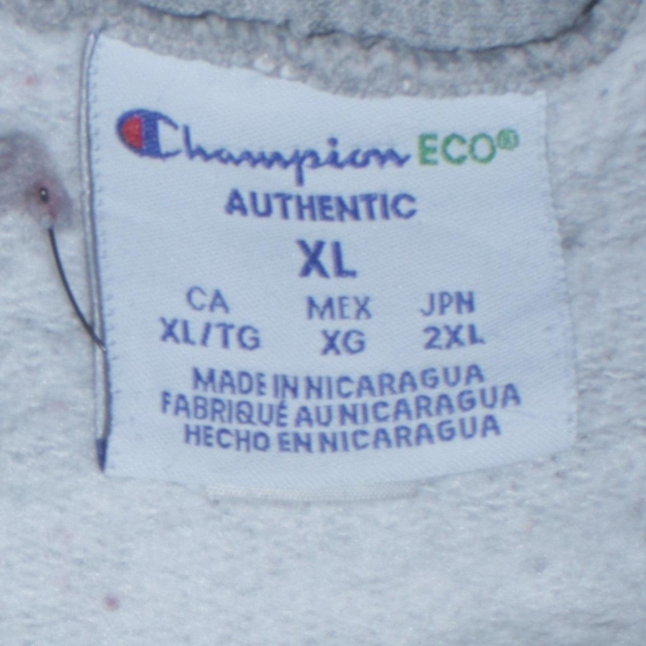 Champion Eco Grey Michigan State XL Women's Pullover Hoodie