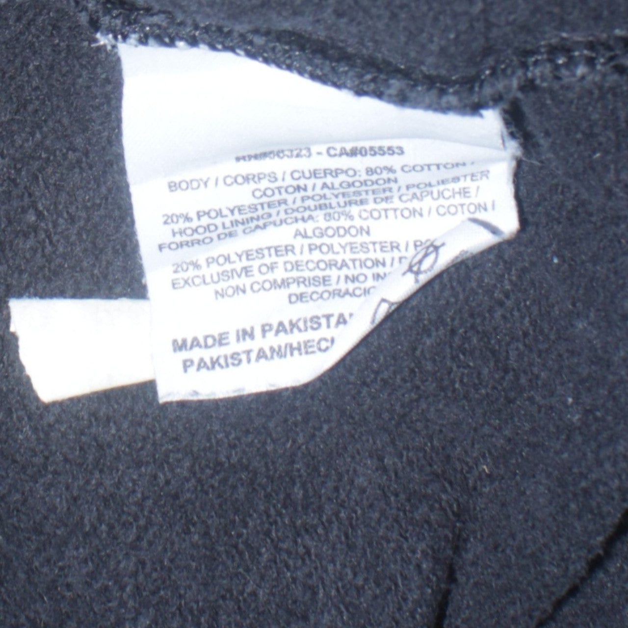 Nike Womens Black Full Zip Hoodie XL Cotton Blend Casual