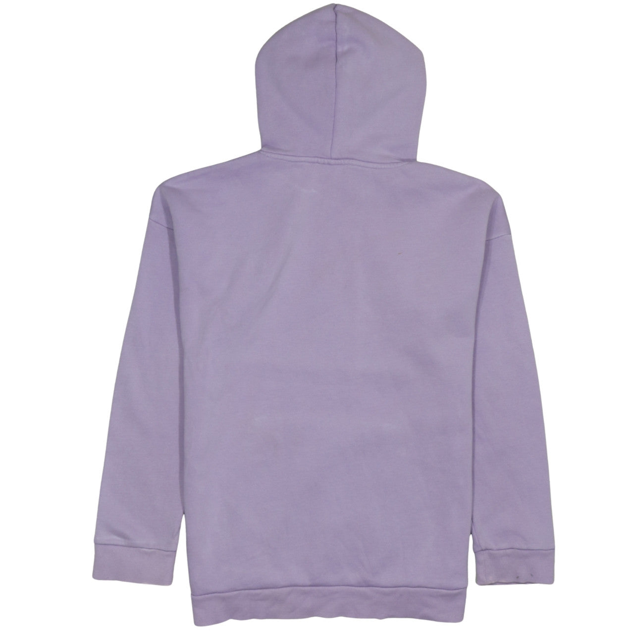 Fila Women Lilac Pullover Hoodie S UK 10 Cotton Blend Sweatshirt