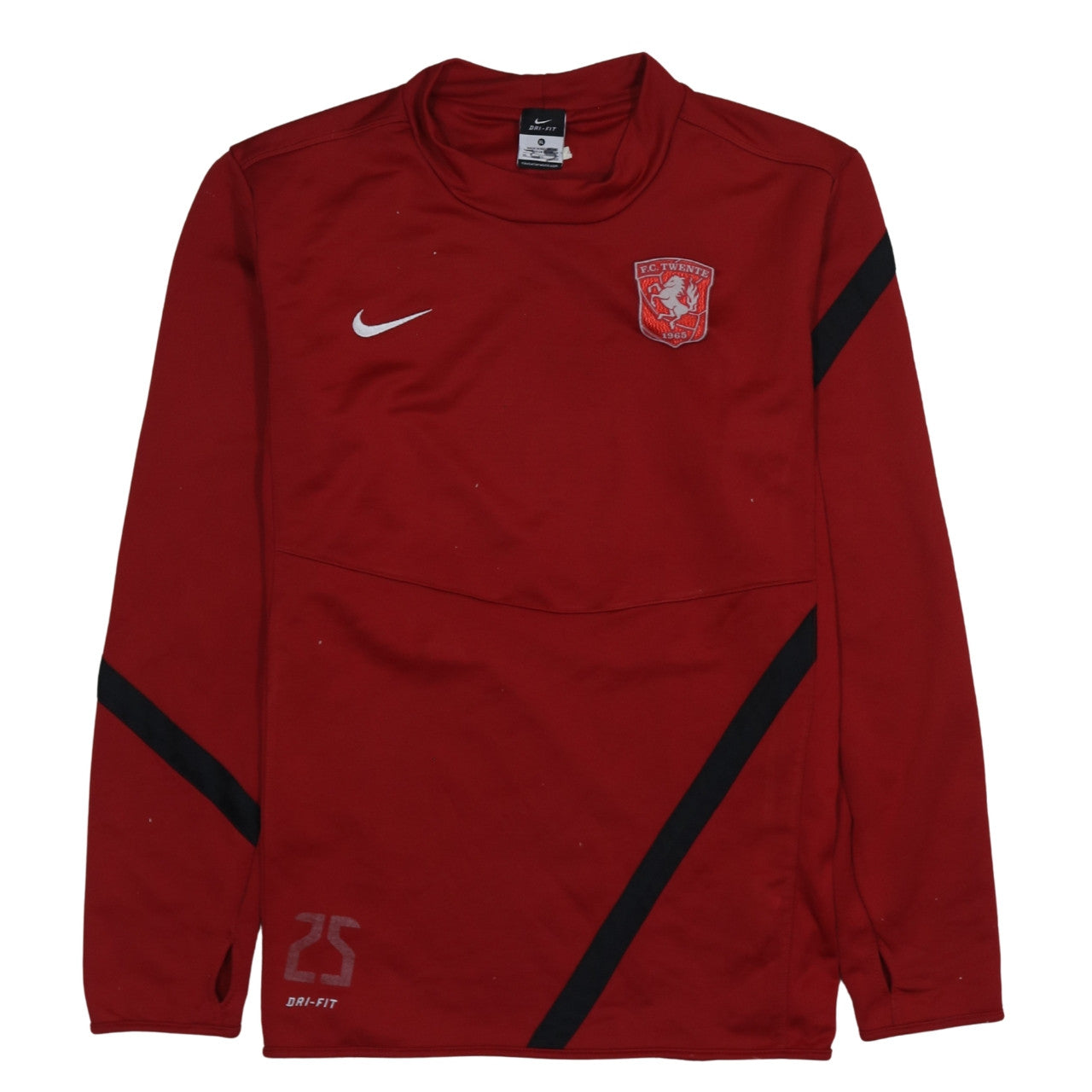Nike Men's Red FC Twente Dri-Fit Pullover Sweatshirt XL Athletic Fit