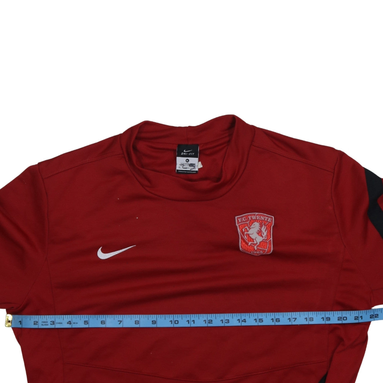 Nike Men's Red FC Twente Dri-Fit Pullover Sweatshirt XL Athletic Fit