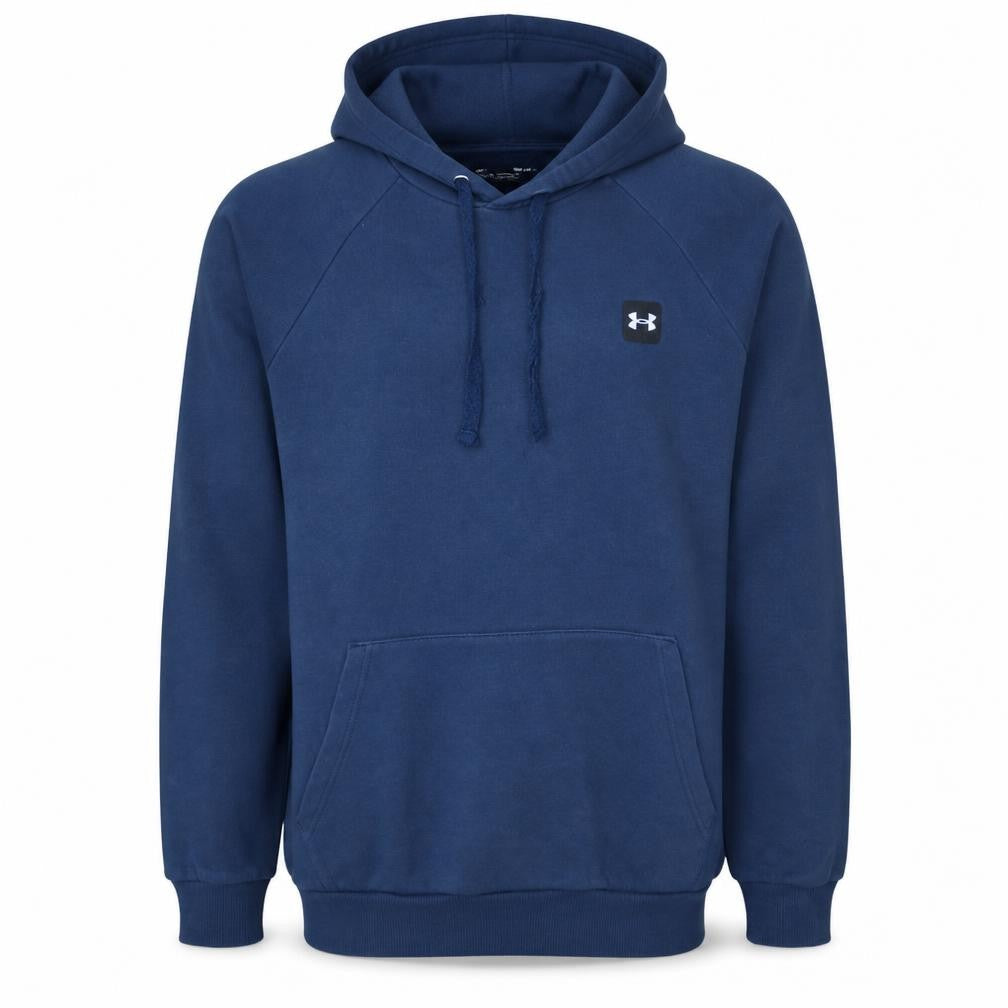 Under Armour Men's Blue Pullover Hoodie Small Fleece Sportswear