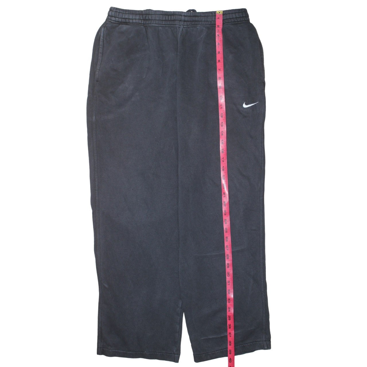 Nike Men's Black Fleece Sweatpants XL Regular Fit Athletic Trousers