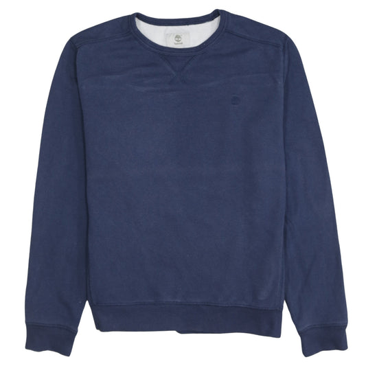 Timberland Men's Blue Regular Fit Crew Neck Sweatshirt M
