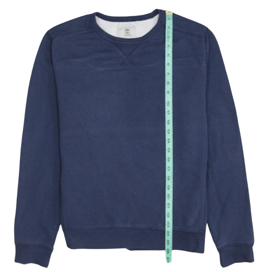 Timberland Men's Blue Regular Fit Crew Neck Sweatshirt M