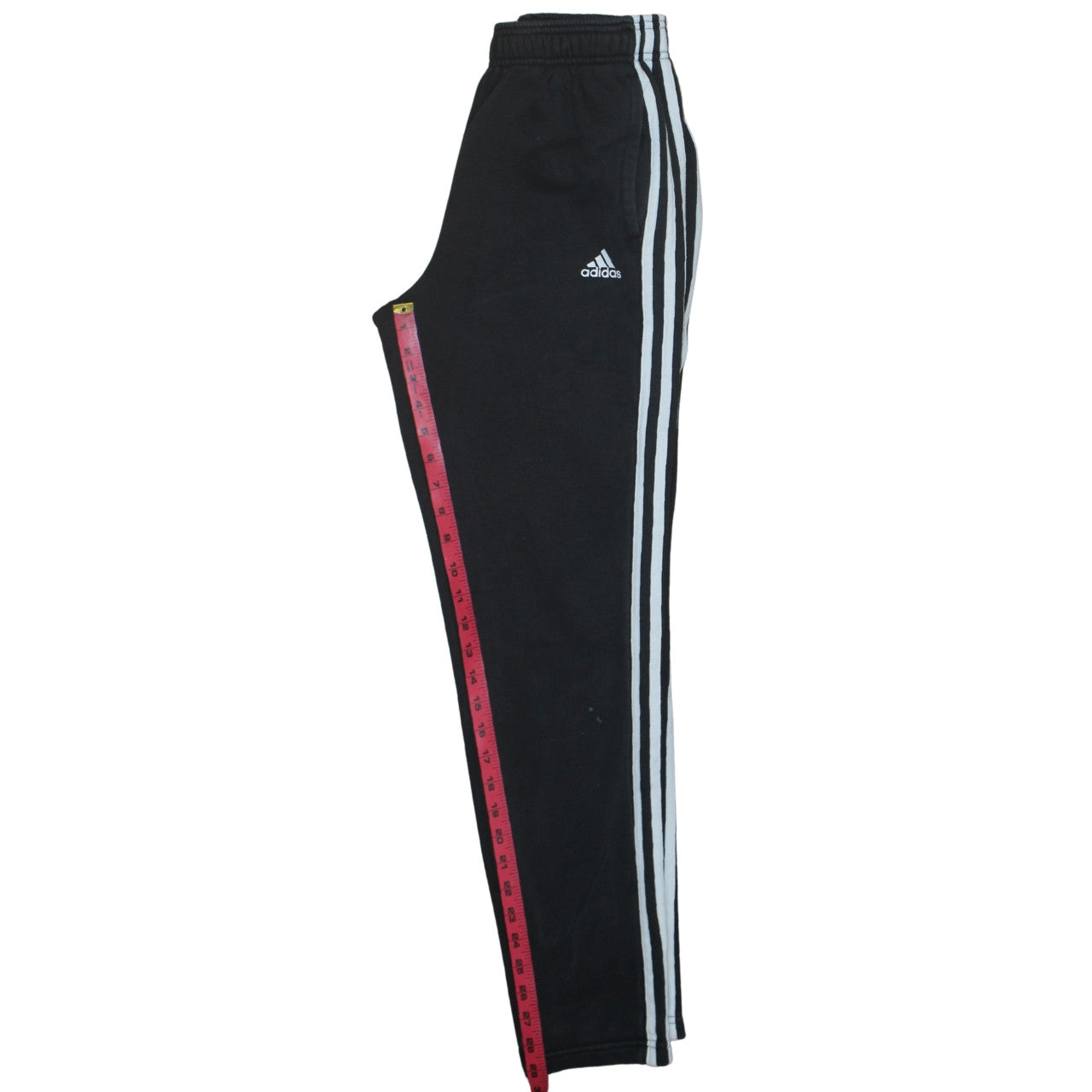 Adidas Men’s Black Track Pants S Regular Fit Athletic Trousers