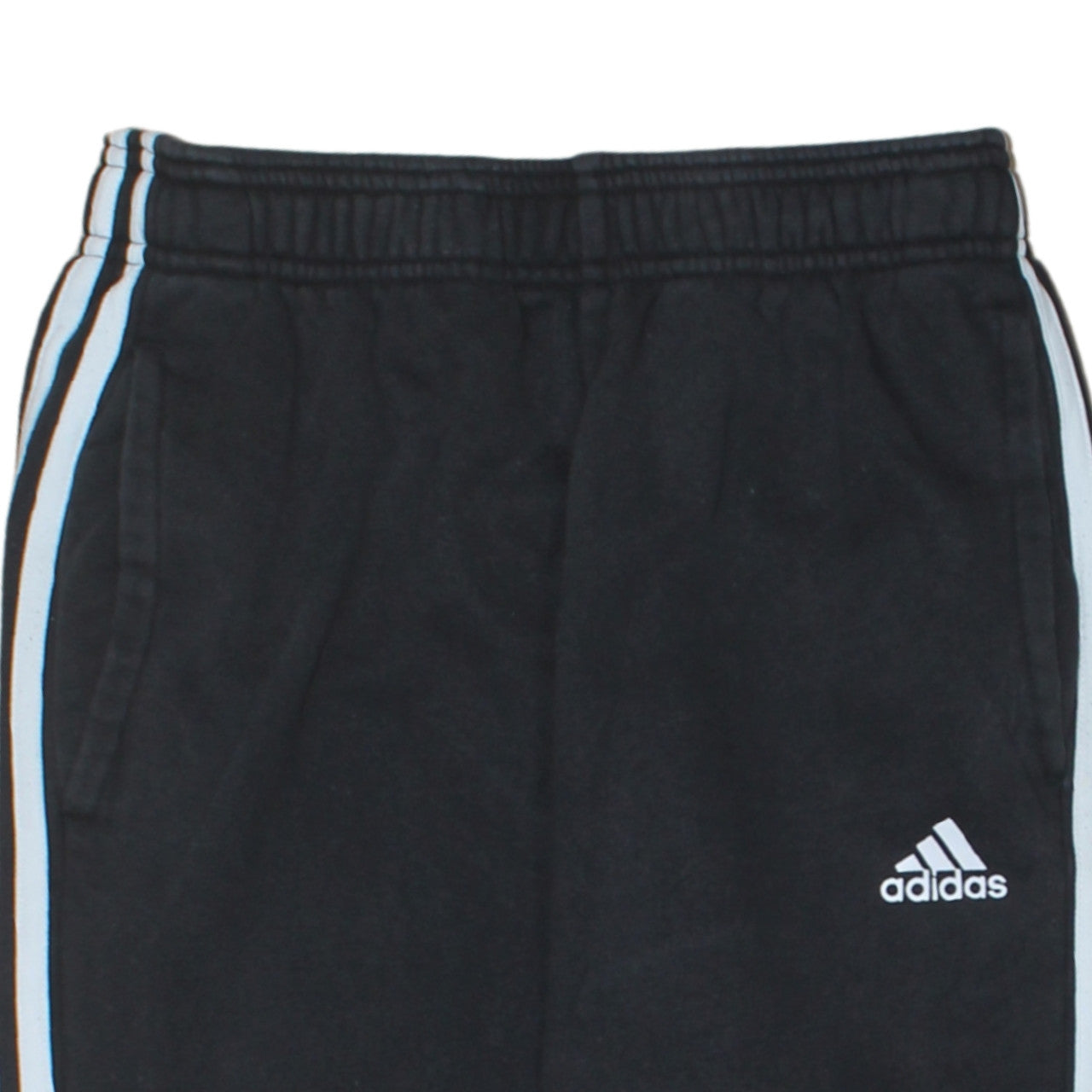 Adidas Men’s Black Track Pants S Regular Fit Athletic Trousers