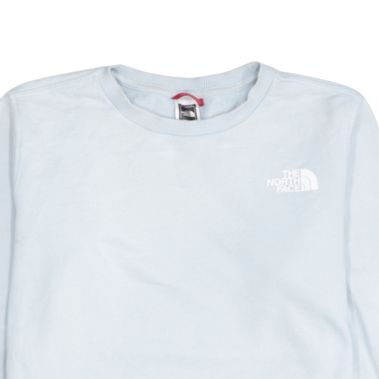 The North Face Womens Light Blue Cotton Sweatshirt M Regular Fit
