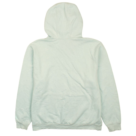 Adidas Women's Light Blue Pullover Hoodie Medium Cotton Blend Casual