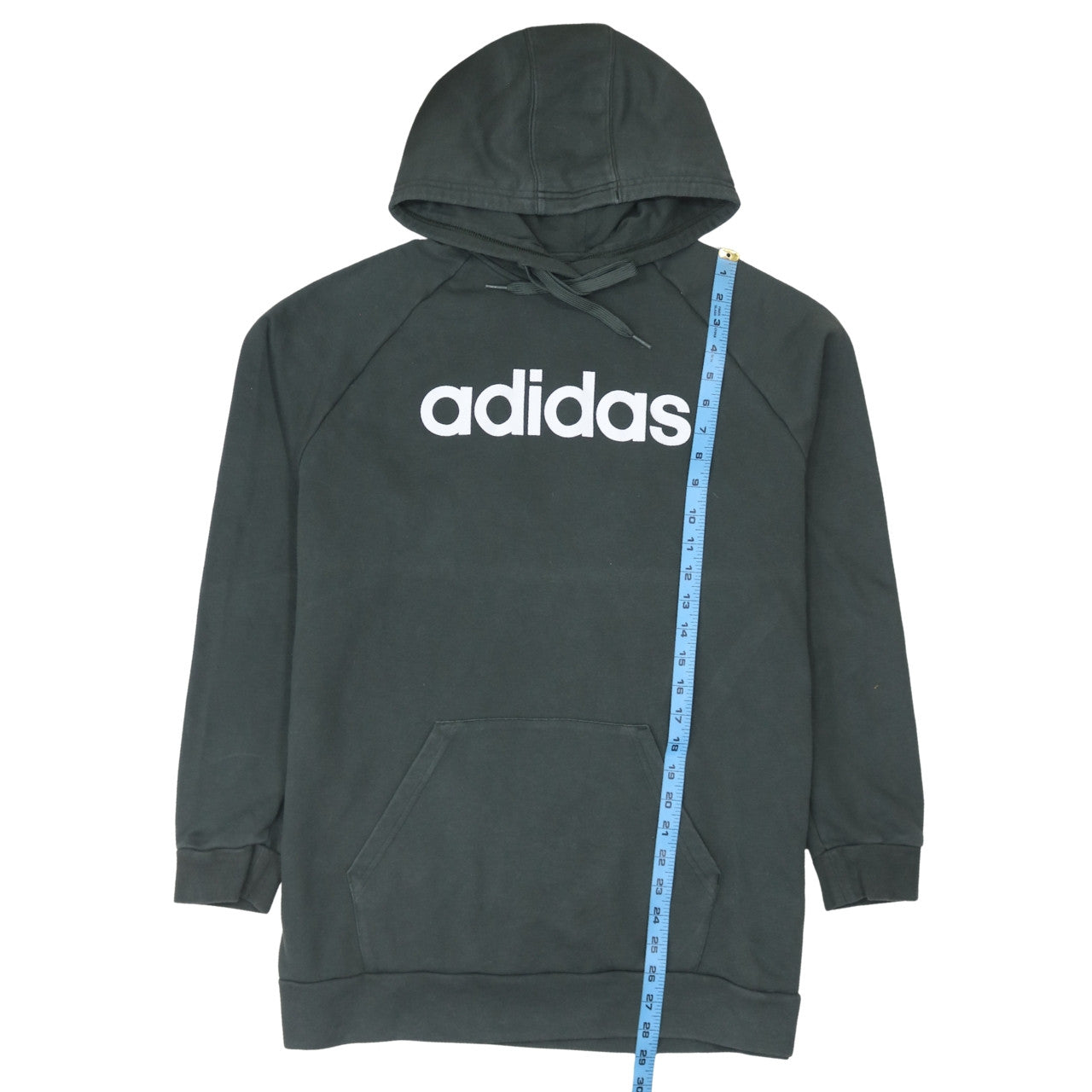 Adidas Women’s Black Pullover Hoodie Size L with Logo Print