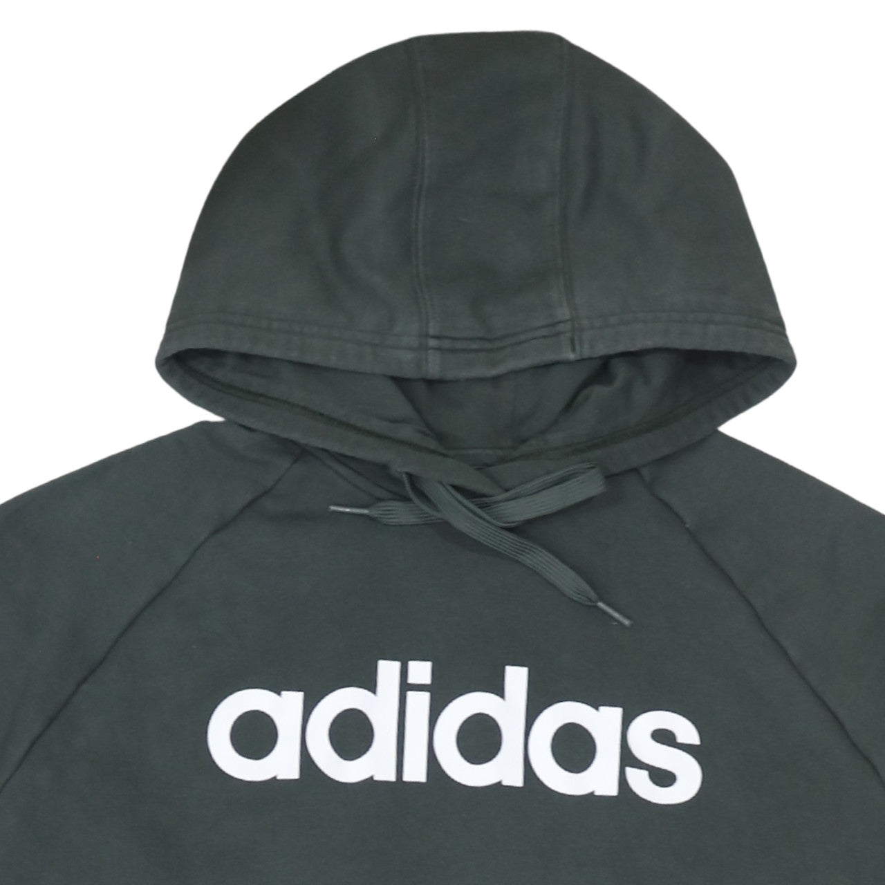 Adidas Women’s Black Pullover Hoodie Size L with Logo Print