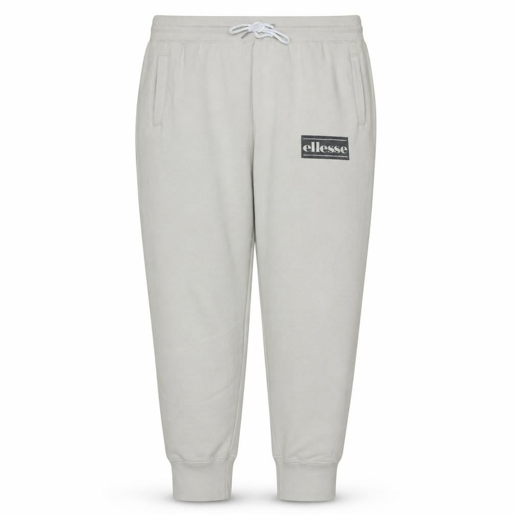 Front view of Ellesse women’s beige jogger sweatpants uk 16 elastic waist comfort fit