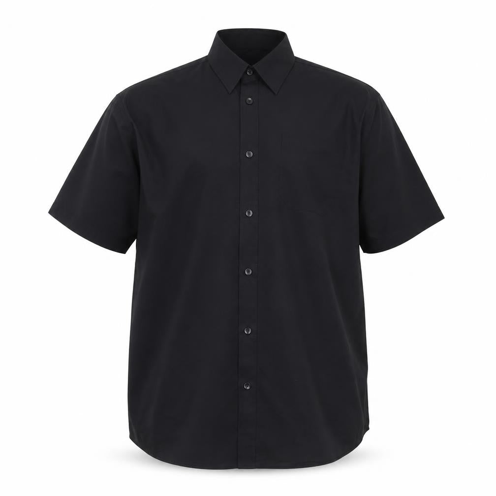 Cedarwood State Men’s Black 16in Regular Fit Short Sleeve Shirt