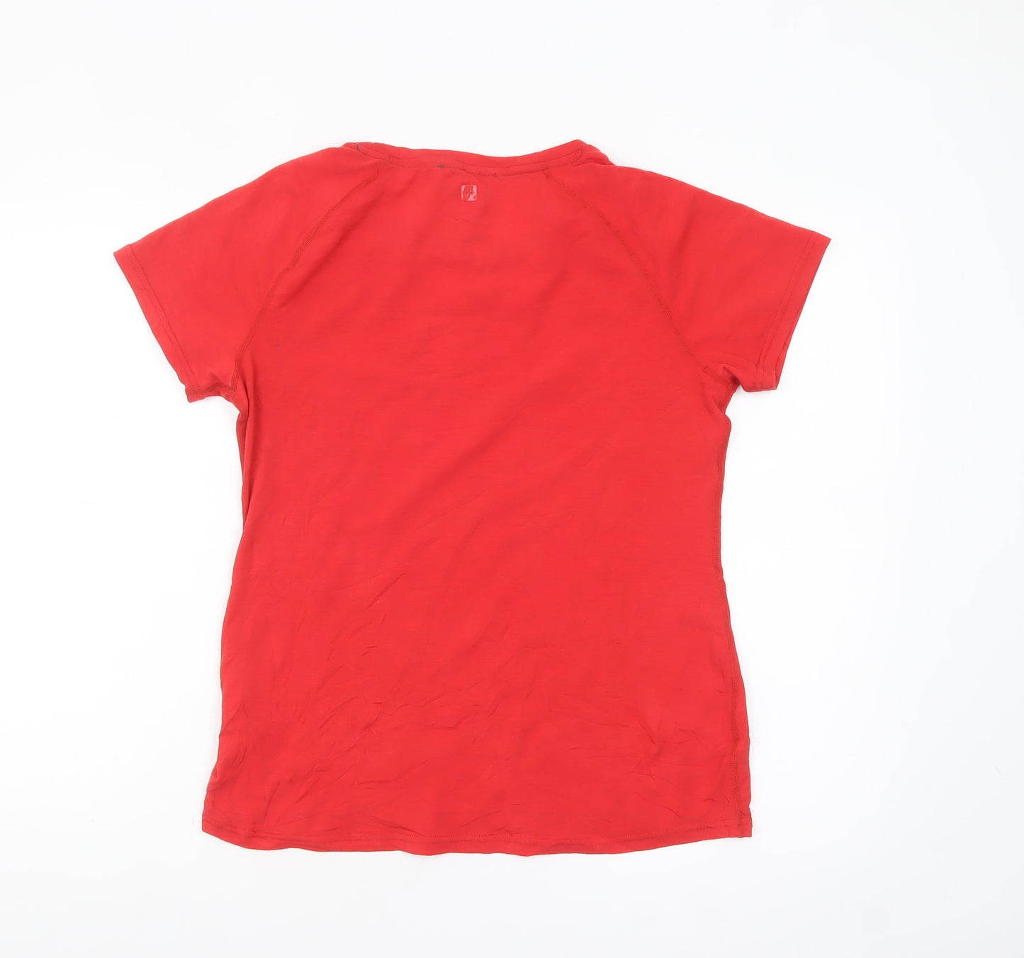 Mountain Warehouse Women’s Red Size 12 Isocool Quick Dry T-Shirt