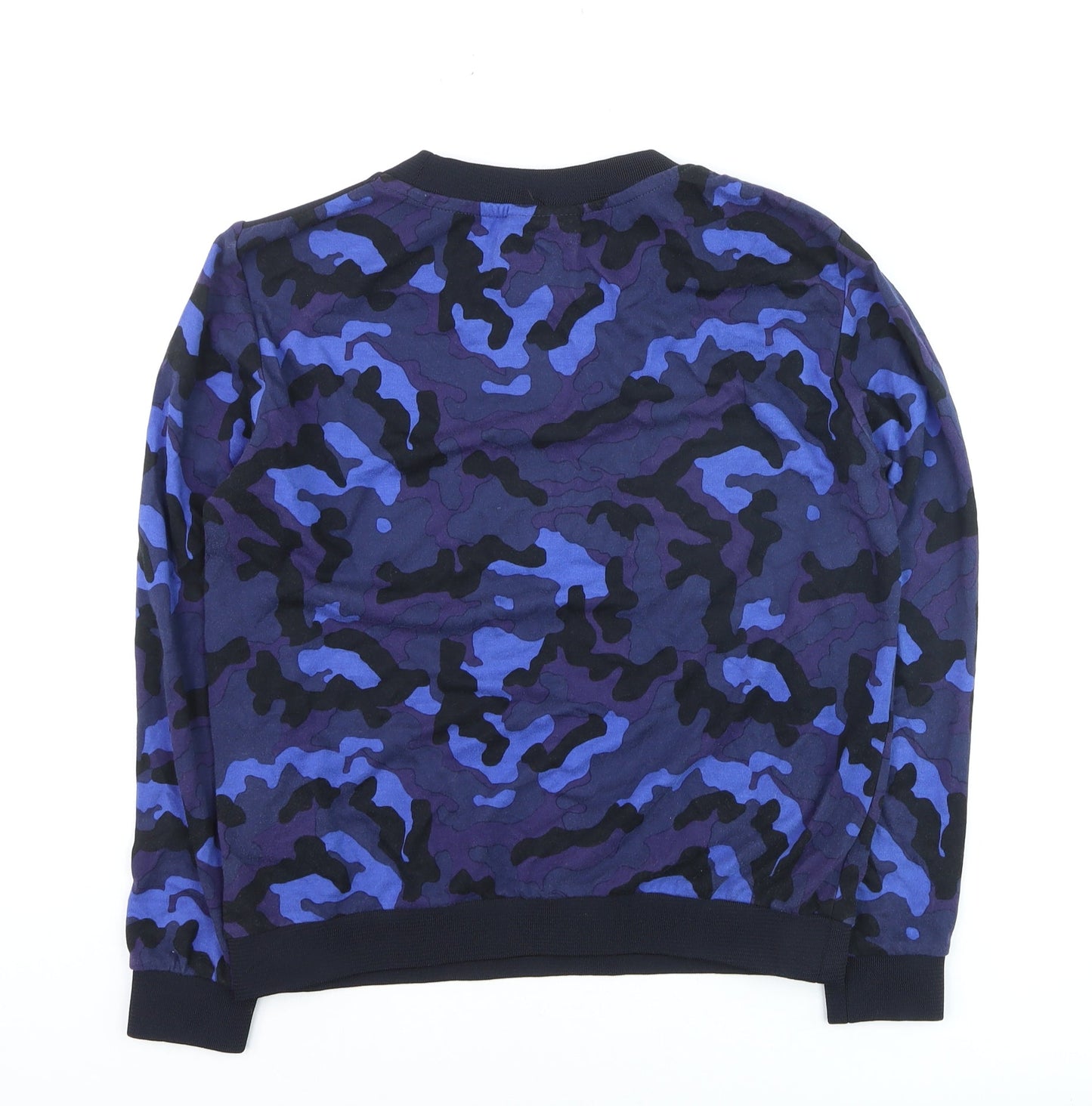 Baum und Pferdgarten Women's Blue Camo Pullover Jumper Size M