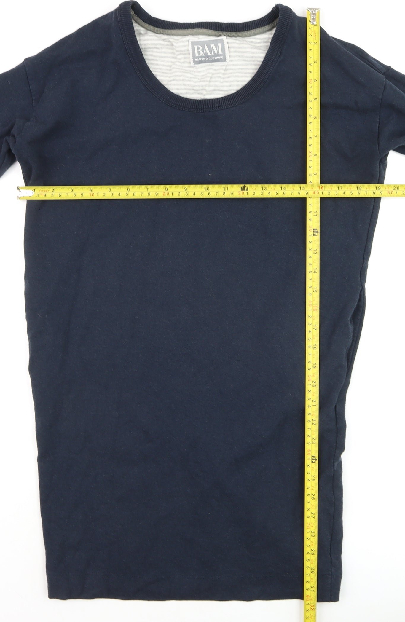 BAM Women's Navy Blue Long Sleeve Pullover Jumper Size 10